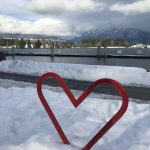winter in vancouver showing the Burrard Inlet