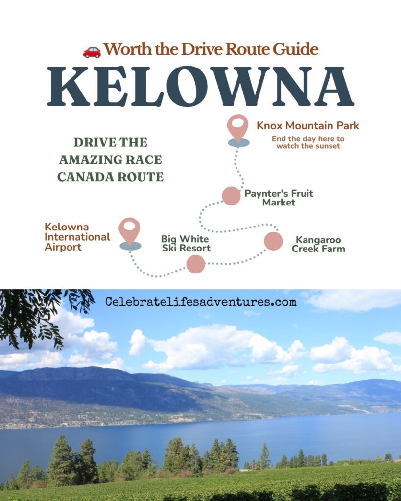 Worth the Drive Kelowna route guide