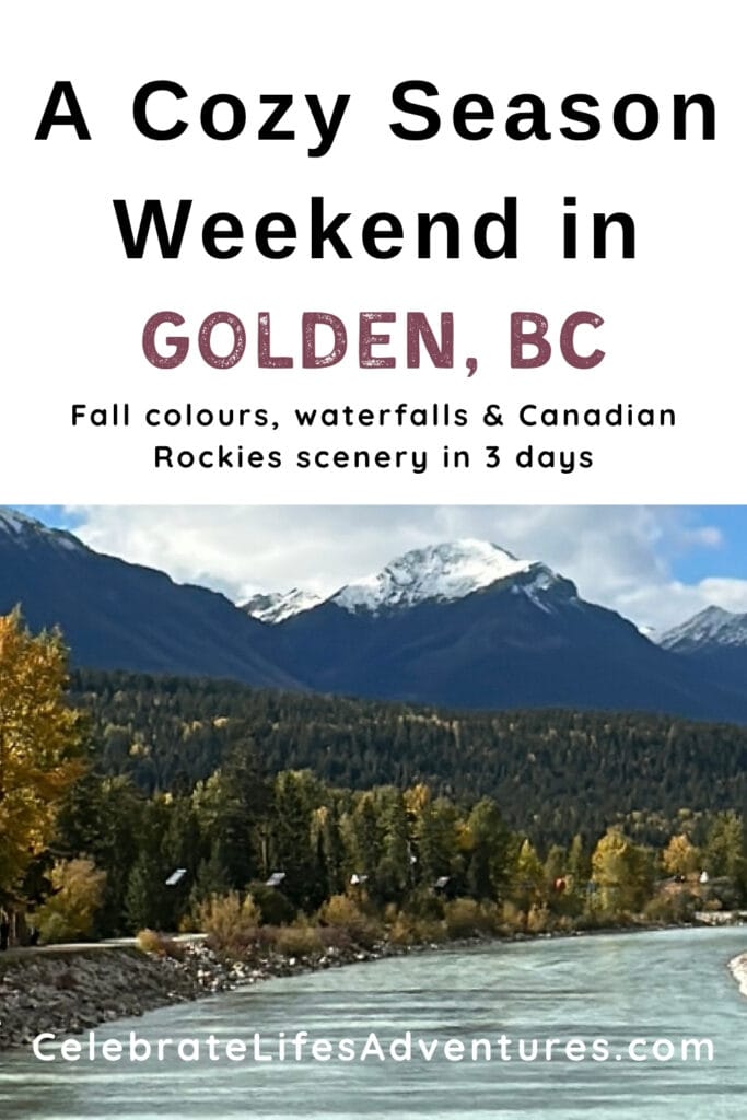 Golden, British Columbia, makes a beautiful fall road trip destination between Revelstoke and Banff. Spend time in the historic downtown, visit local galleries, see the famous pedestrian bridge and enjoy Canadian Rockies scenery. This guide includes a realistic three-day itinerary with seasonal travel tips.